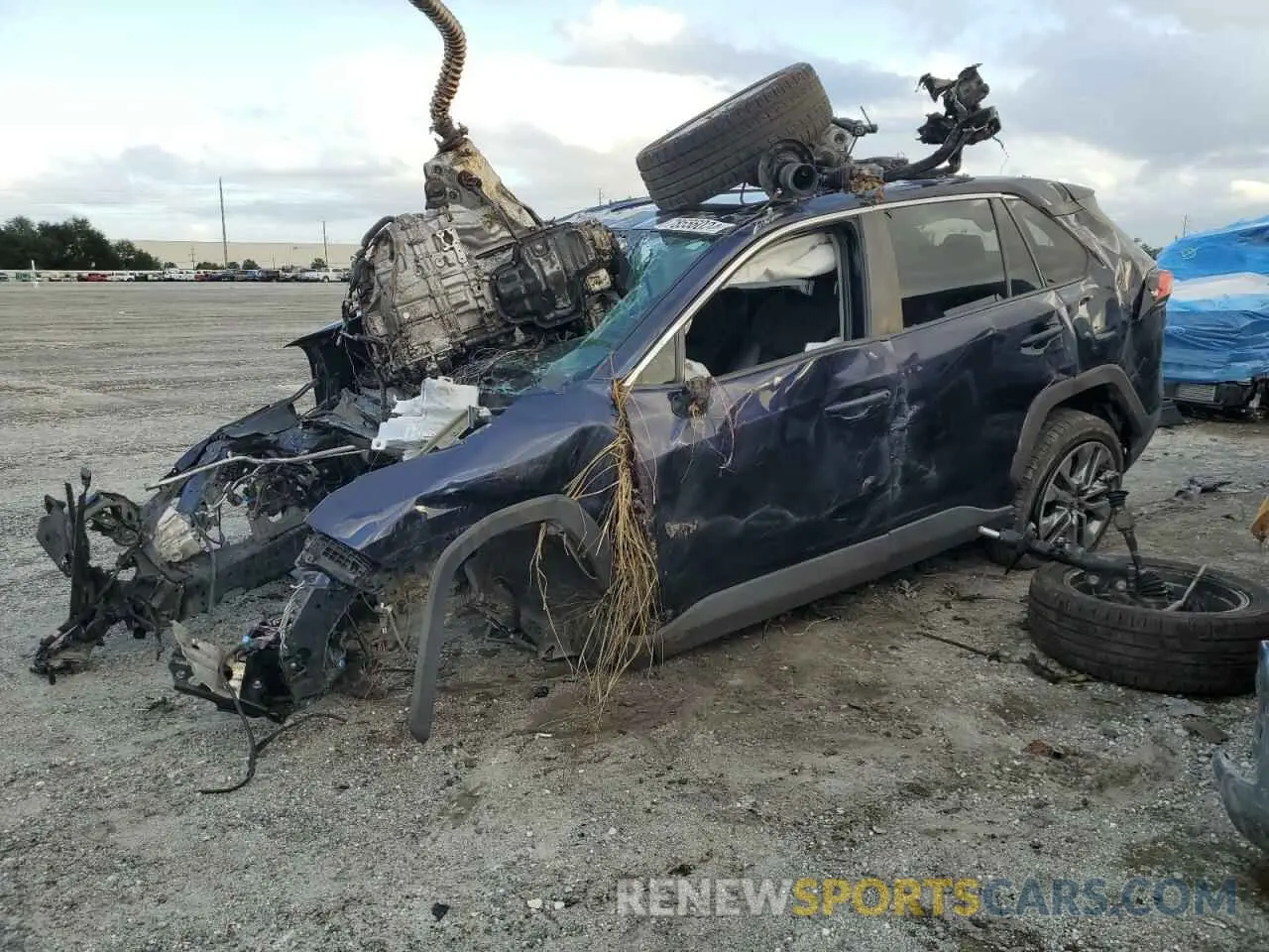 1 fotografías del automóvil dañado 2T3C1RFV6KW041197 TOYOTA RAV4 2019