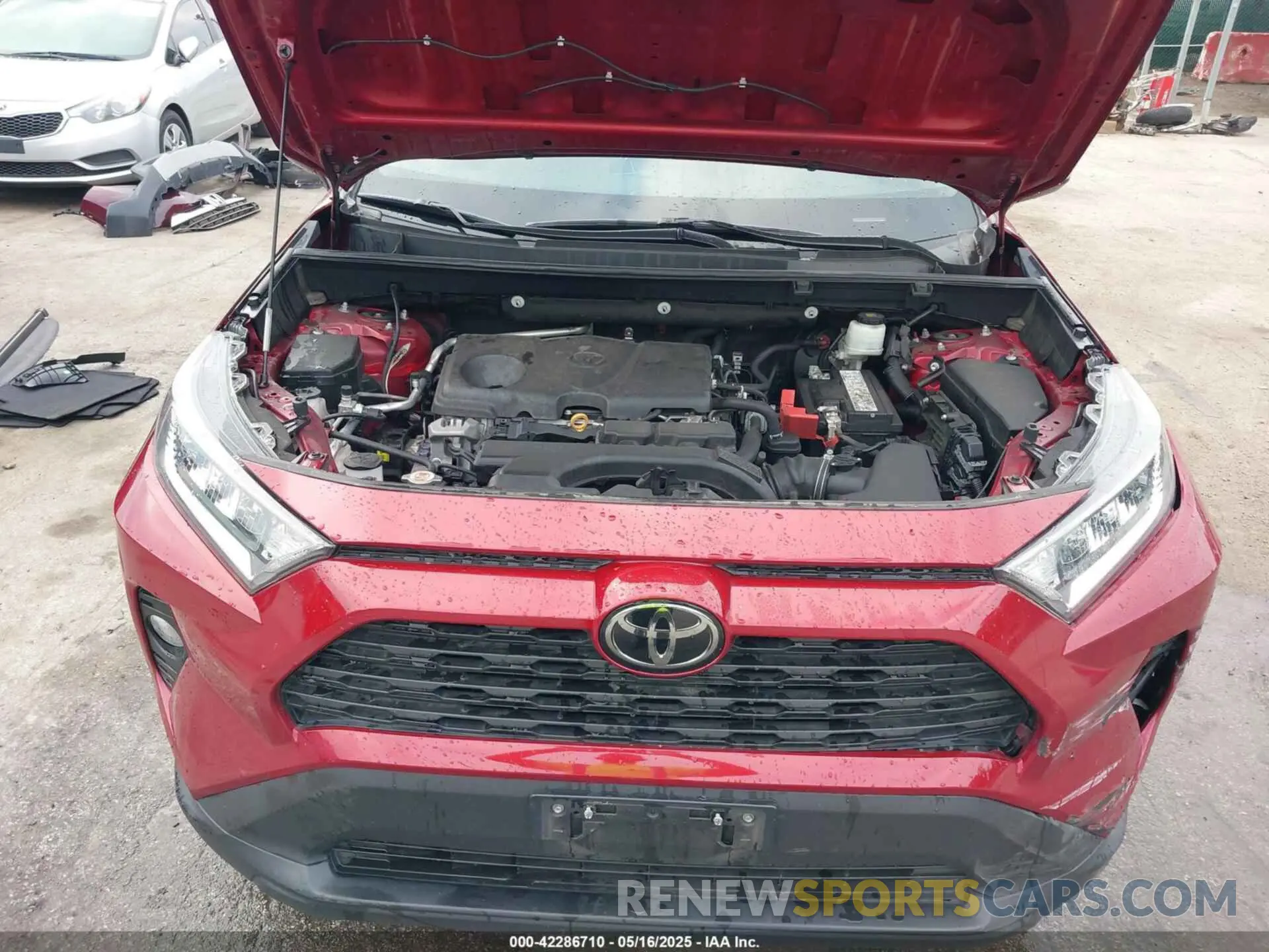 10 fotografías del automóvil dañado 2T3C1RFV6KW046206 TOYOTA RAV4 2019