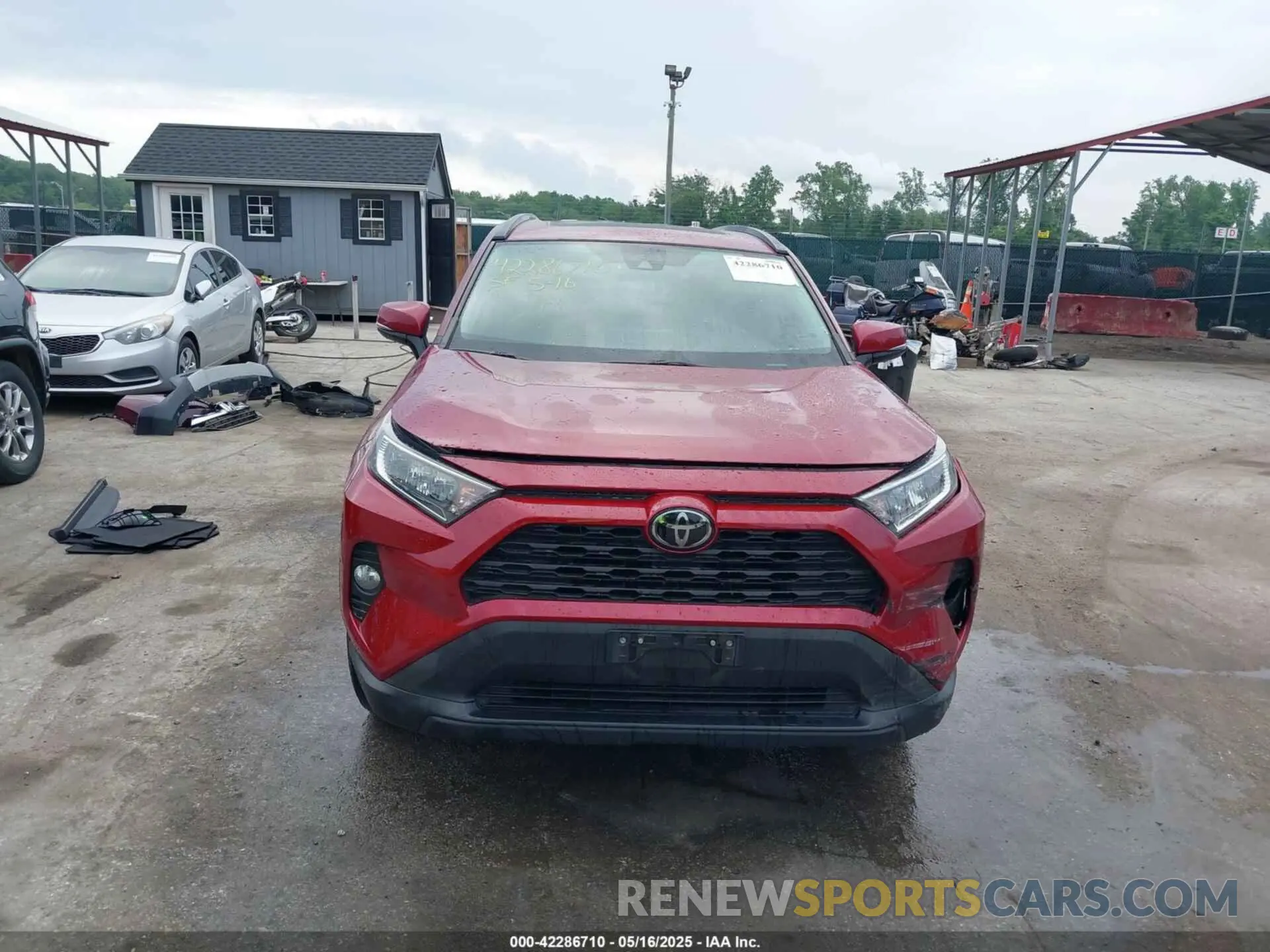12 fotografías del automóvil dañado 2T3C1RFV6KW046206 TOYOTA RAV4 2019