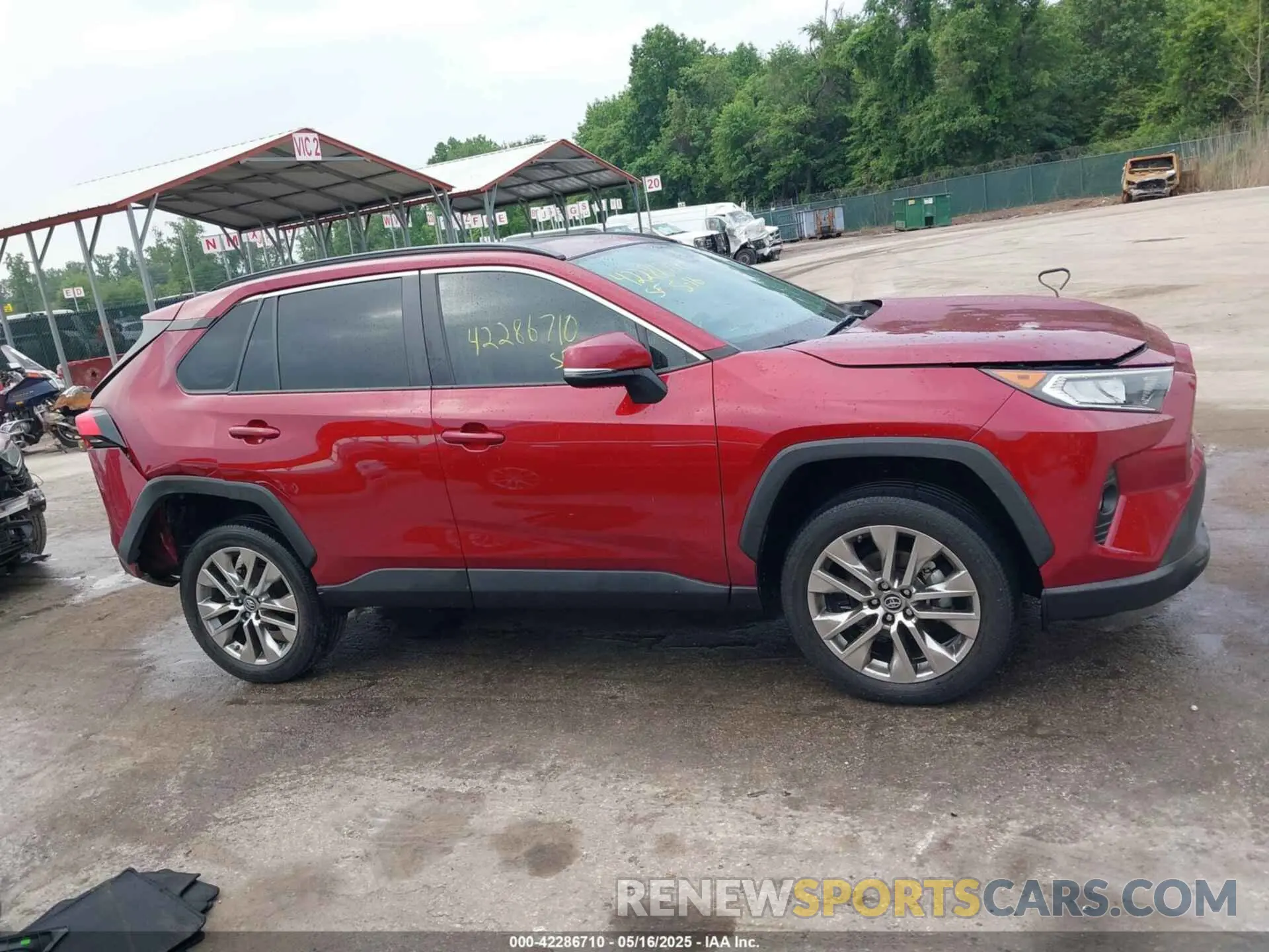13 fotografías del automóvil dañado 2T3C1RFV6KW046206 TOYOTA RAV4 2019