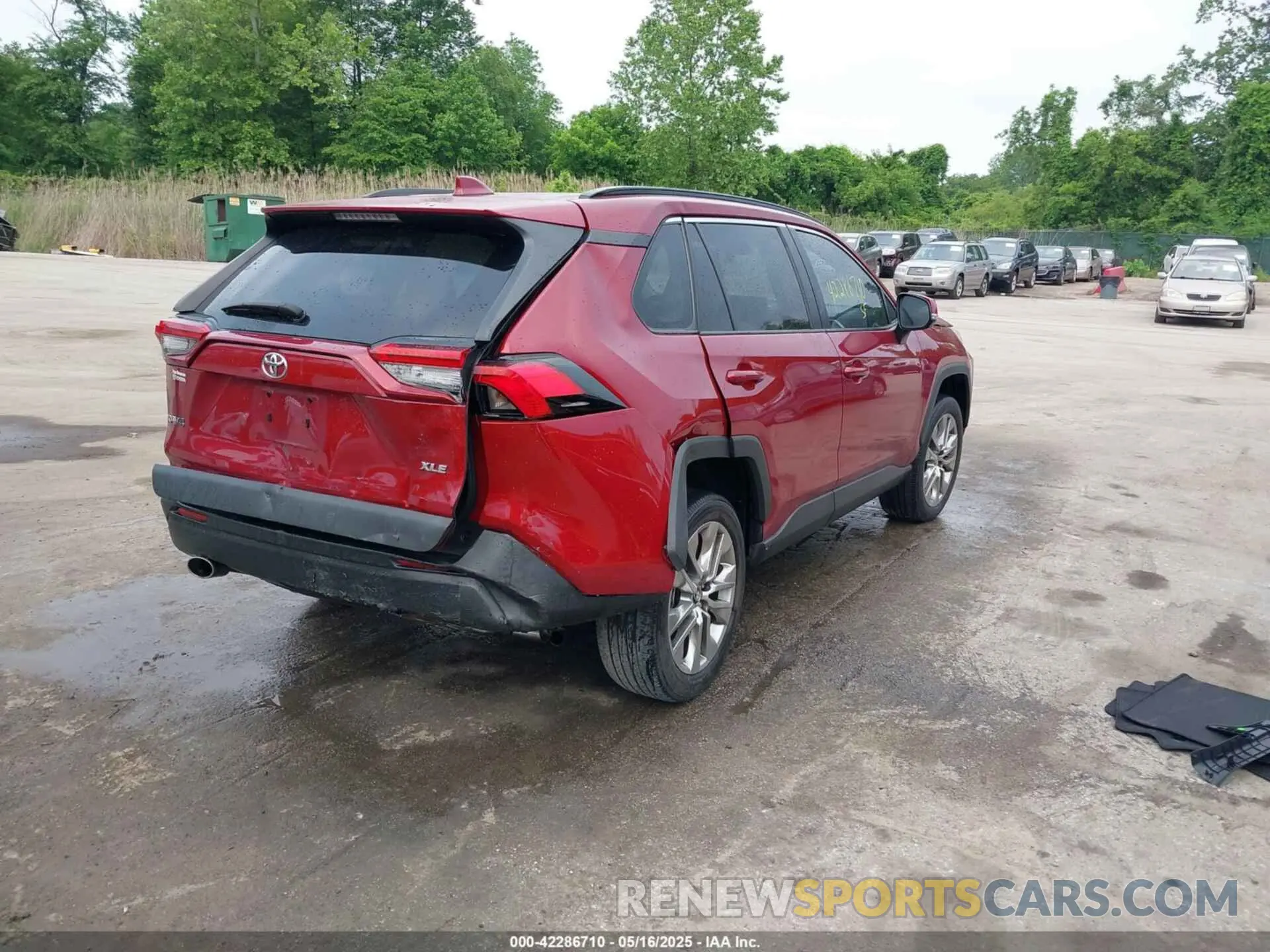 4 fotografías del automóvil dañado 2T3C1RFV6KW046206 TOYOTA RAV4 2019