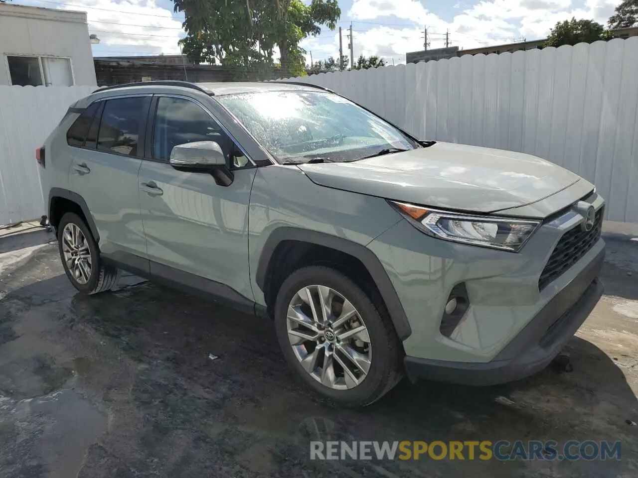 4 fotografías del automóvil dañado 2T3C1RFV6KW046755 TOYOTA RAV4 2019
