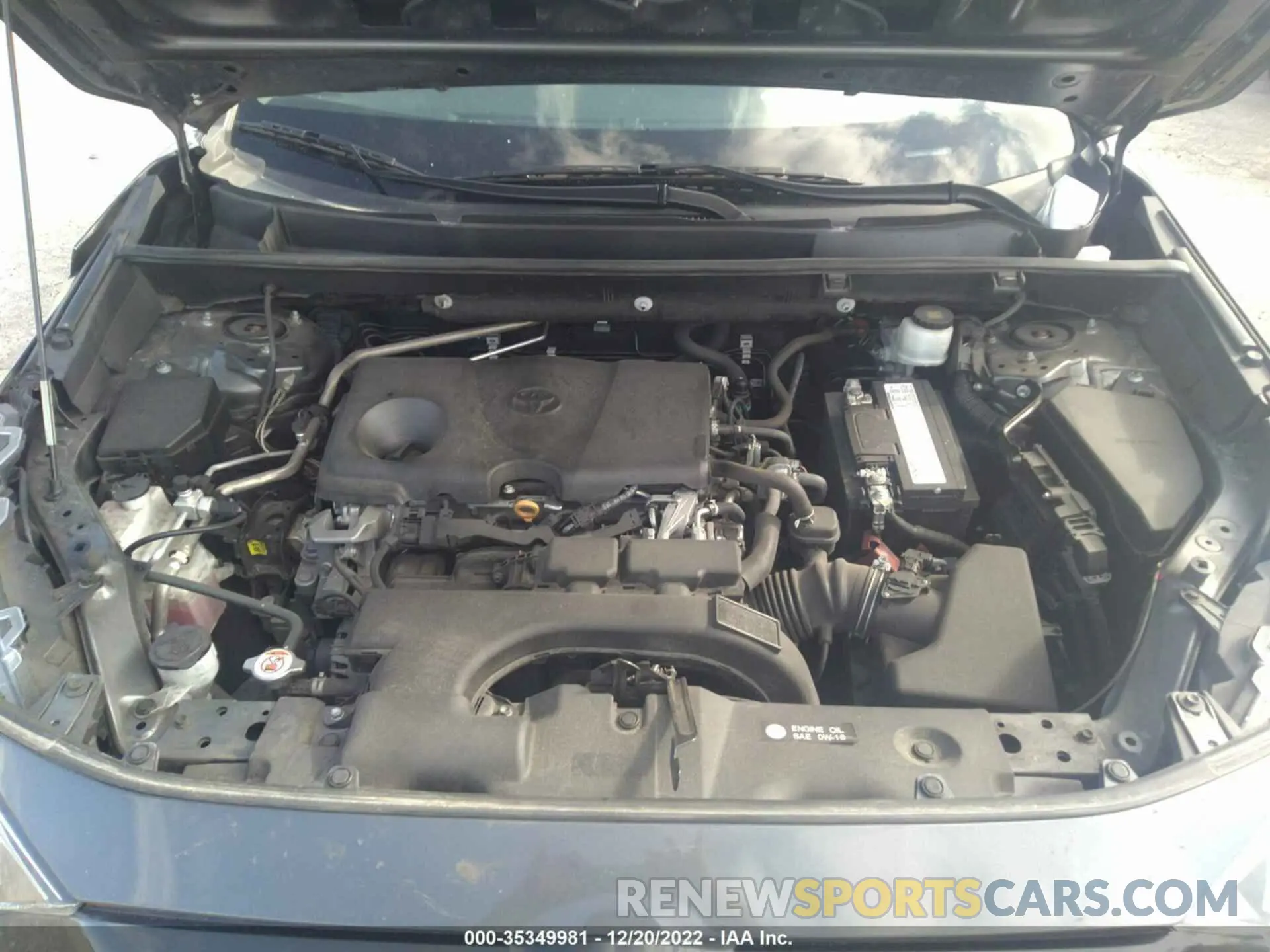 10 fotografías del automóvil dañado 2T3C1RFV7KC013779 TOYOTA RAV4 2019