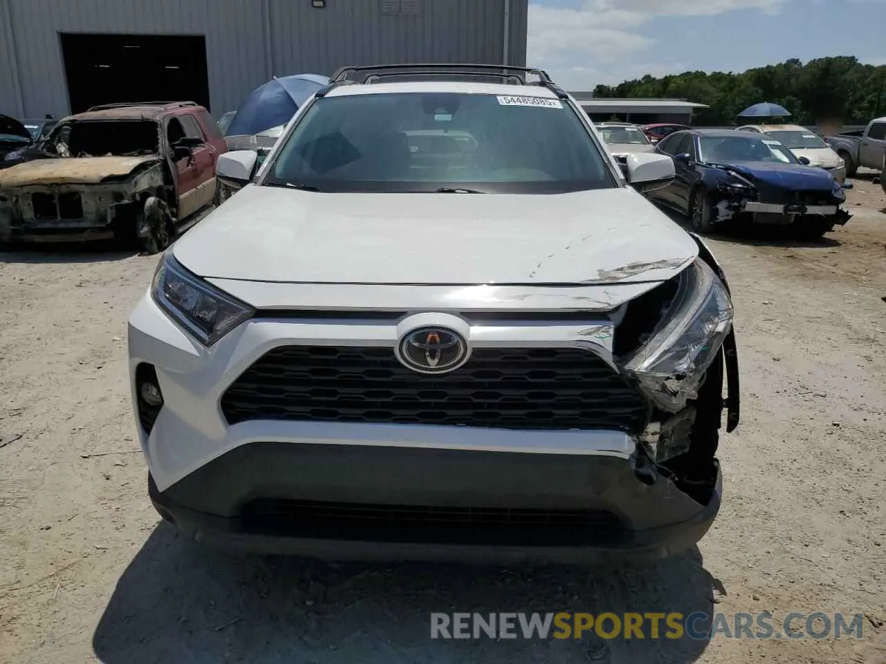 5 fotografías del automóvil dañado 2T3C1RFV7KW003994 TOYOTA RAV4 2019