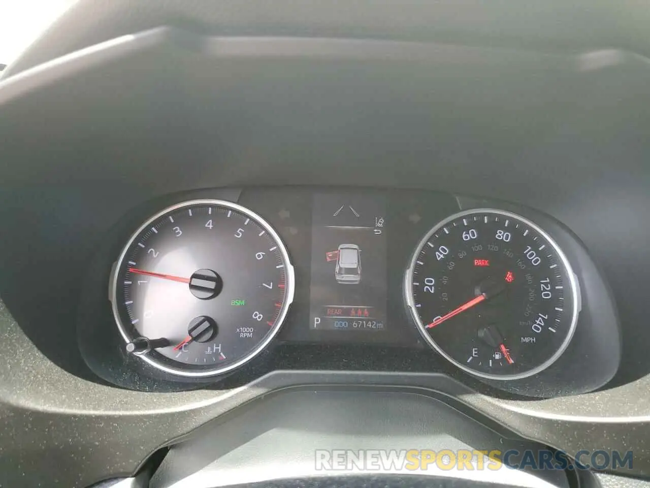 9 fotografías del automóvil dañado 2T3C1RFV7KW003994 TOYOTA RAV4 2019