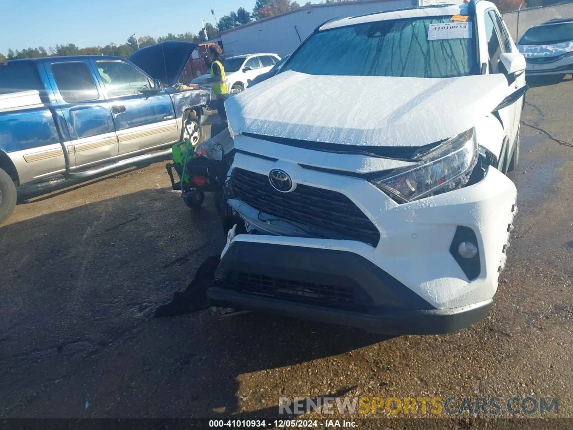 6 fotografías del automóvil dañado 2T3C1RFV7KW006202 TOYOTA RAV4 2019