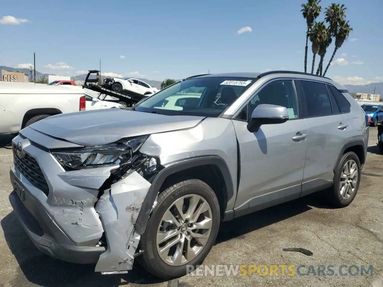 1 fotografías del automóvil dañado 2T3C1RFV8KC024743 TOYOTA RAV4 2019
