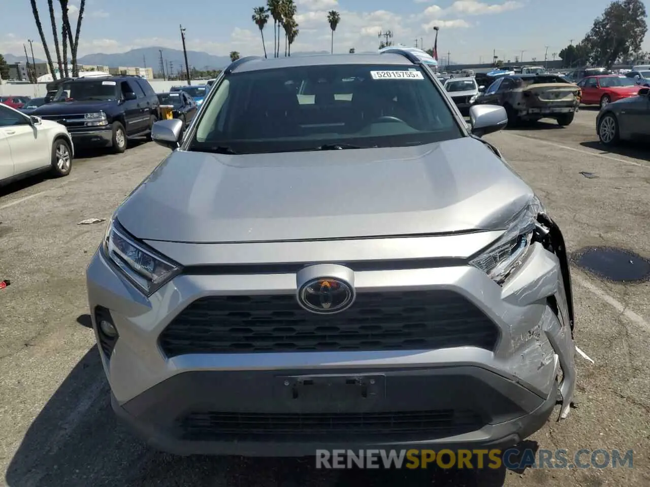 5 fotografías del automóvil dañado 2T3C1RFV8KC024743 TOYOTA RAV4 2019