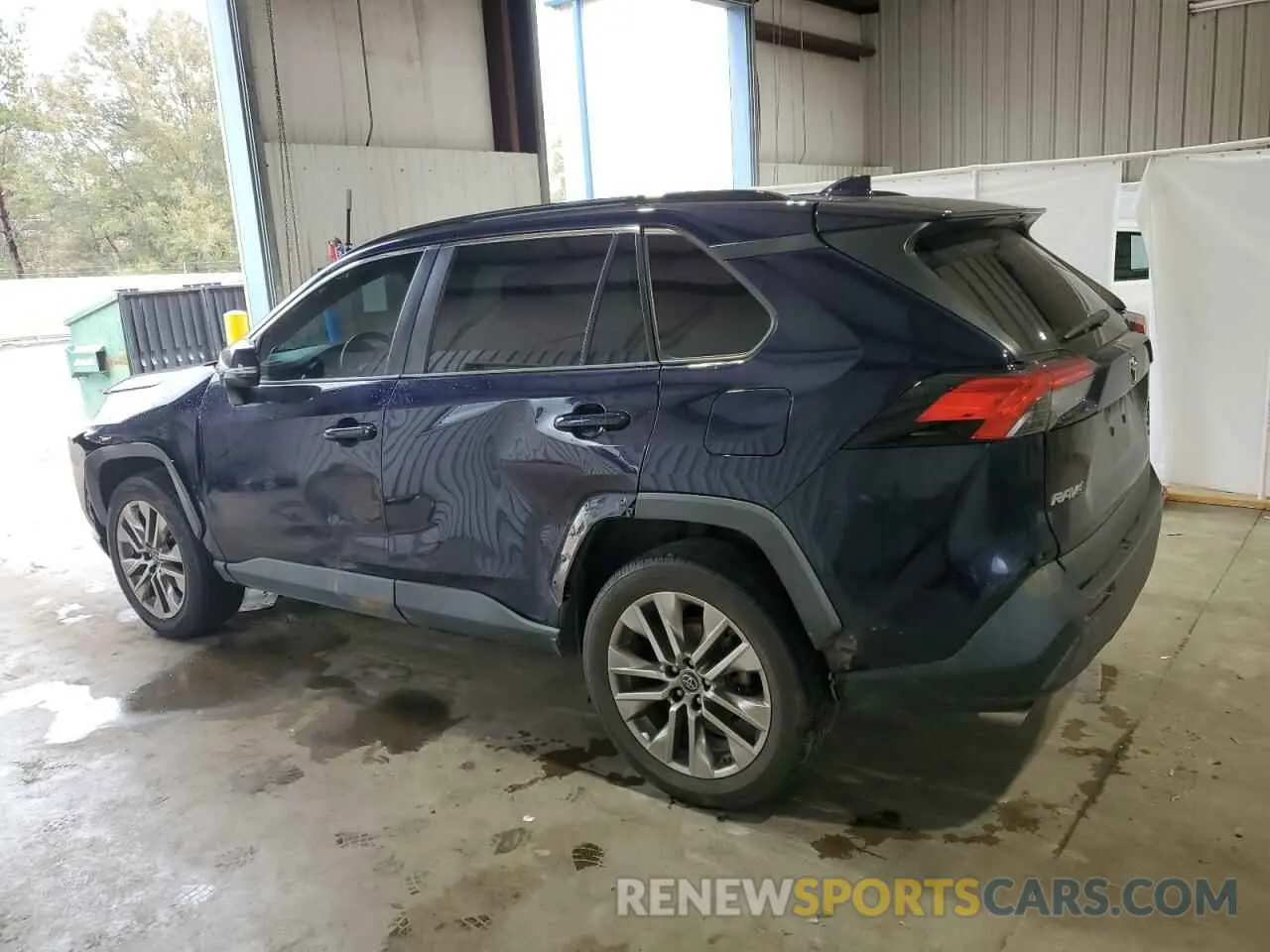 2 fotografías del automóvil dañado 2T3C1RFV8KC026315 TOYOTA RAV4 2019