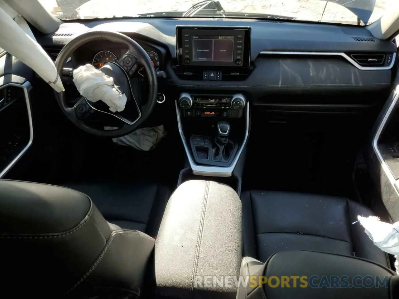 8 fotografías del automóvil dañado 2T3C1RFV9KC018398 TOYOTA RAV4 2019