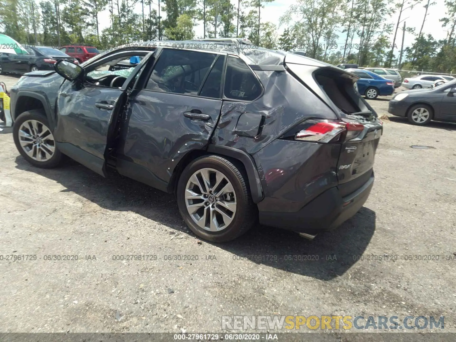 3 fotografías del automóvil dañado 2T3C1RFV9KW025544 TOYOTA RAV4 2019
