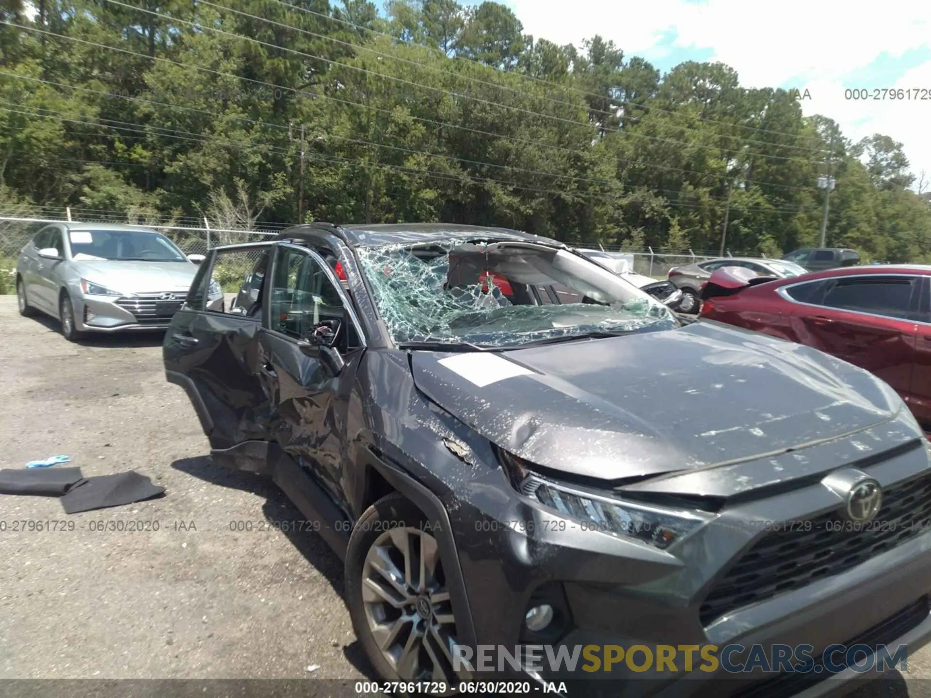 6 fotografías del automóvil dañado 2T3C1RFV9KW025544 TOYOTA RAV4 2019