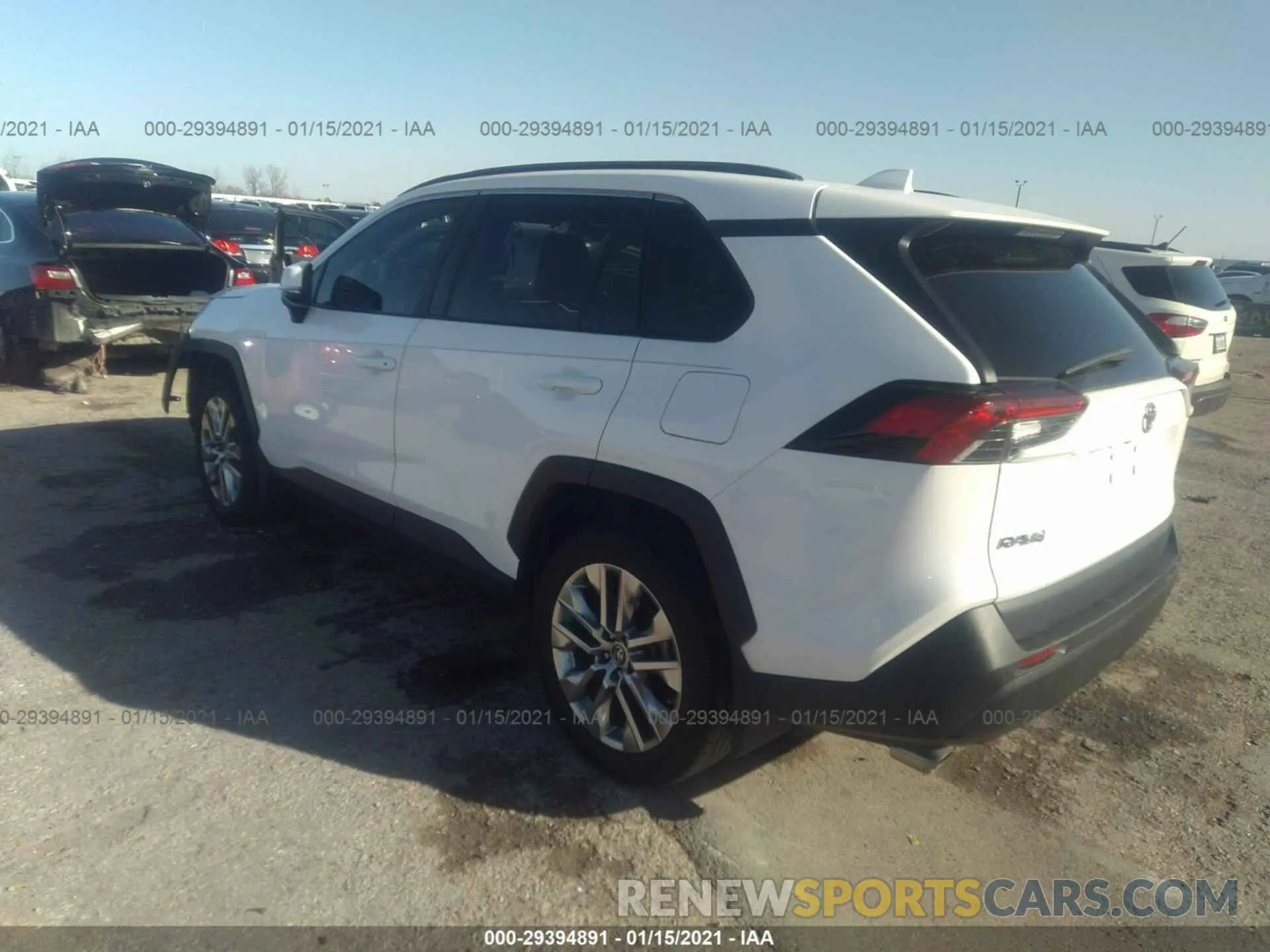 3 fotografías del automóvil dañado 2T3C1RFVXKC008155 TOYOTA RAV4 2019