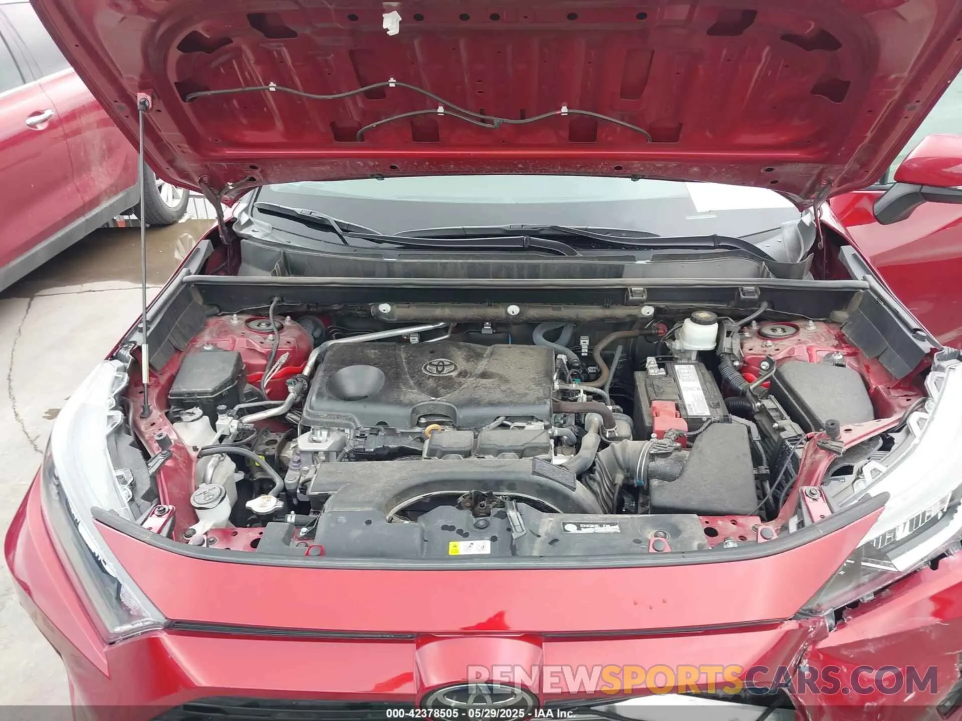 10 fotografías del automóvil dañado 2T3C1RFVXKC013954 TOYOTA RAV4 2019