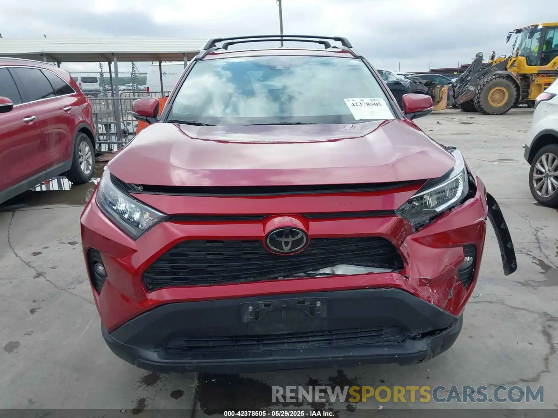 12 fotografías del automóvil dañado 2T3C1RFVXKC013954 TOYOTA RAV4 2019
