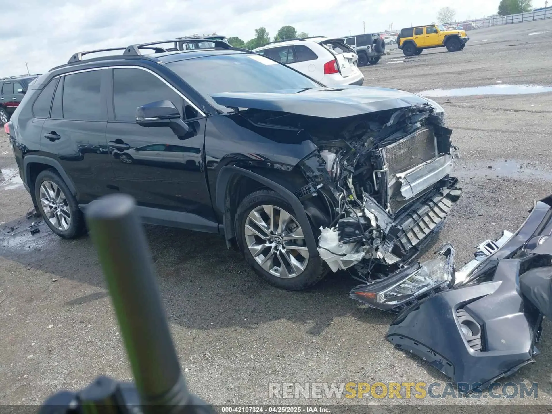 1 fotografías del automóvil dañado 2T3C1RFVXKC024209 TOYOTA RAV4 2019