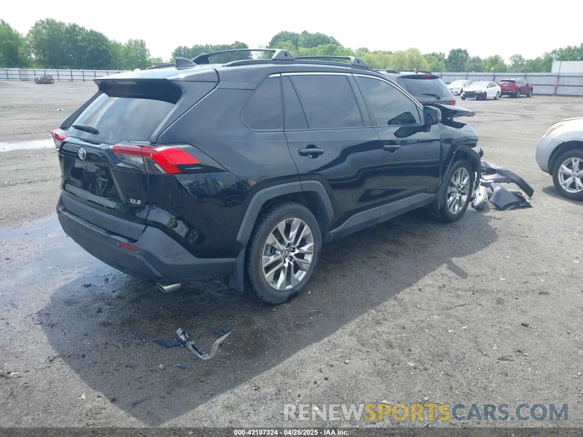 4 fotografías del automóvil dañado 2T3C1RFVXKC024209 TOYOTA RAV4 2019