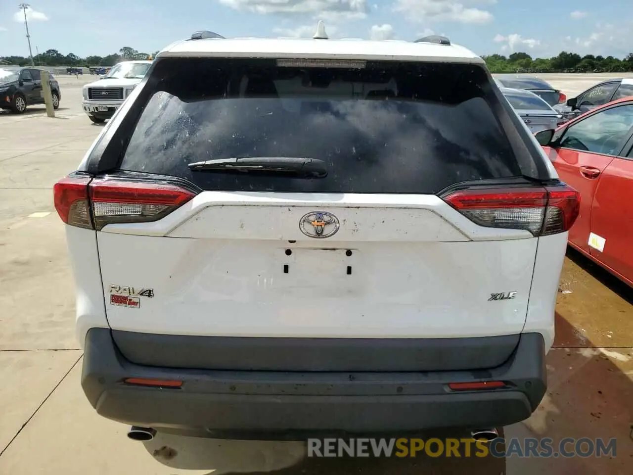 6 fotografías del automóvil dañado 2T3C1RFVXKW006596 TOYOTA RAV4 2019