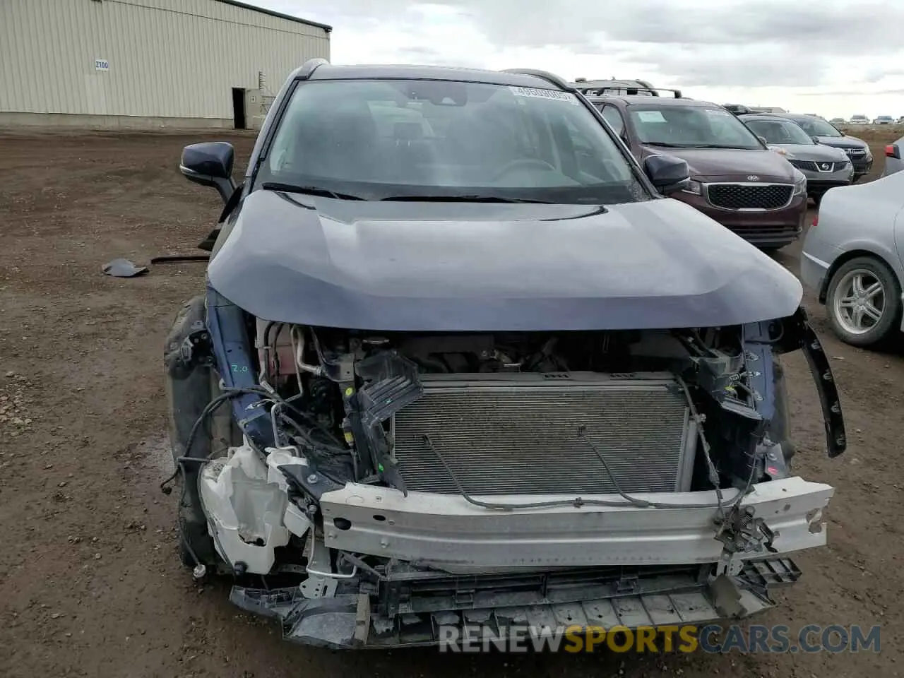 5 fotografías del automóvil dañado 2T3D1RFV2KW017631 TOYOTA RAV4 2019