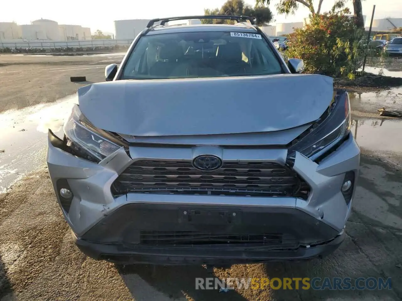 5 fotografías del automóvil dañado 2T3DWRFV0KW037572 TOYOTA RAV4 2019
