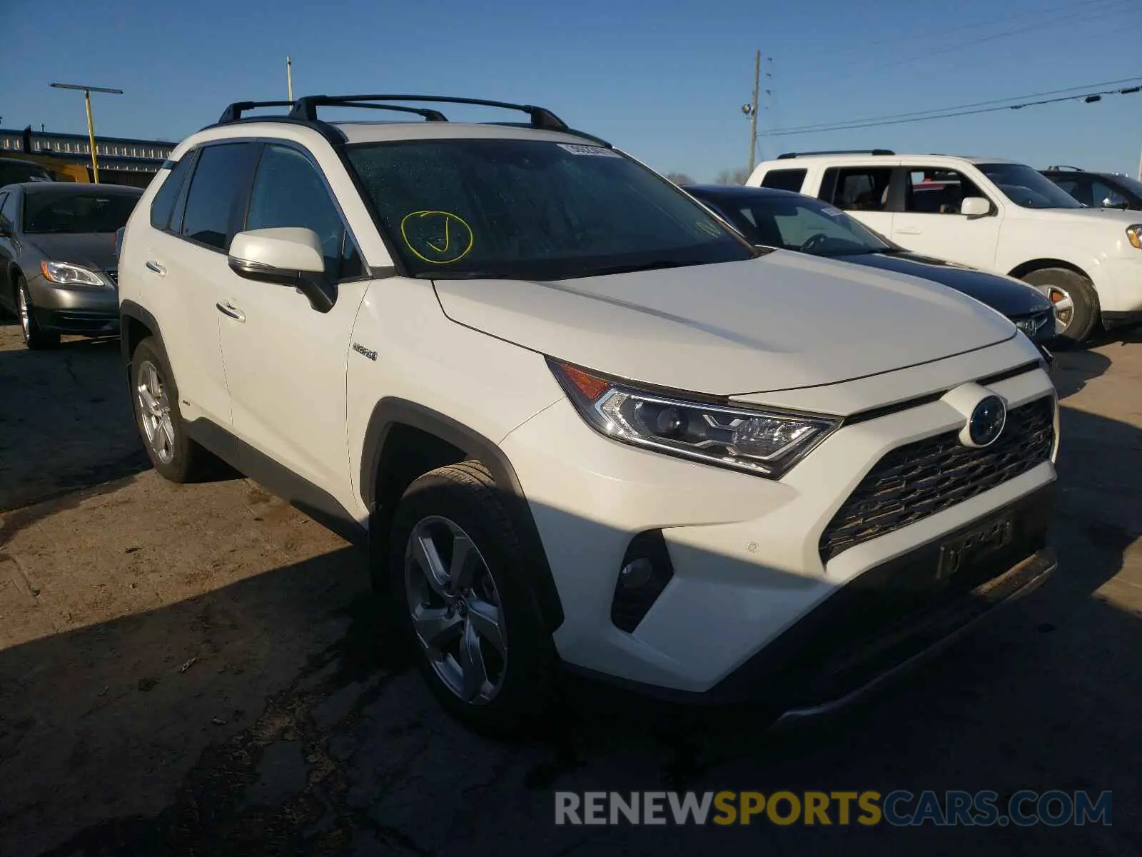 1 fotografías del automóvil dañado 2T3DWRFV3KW014870 TOYOTA RAV4 2019