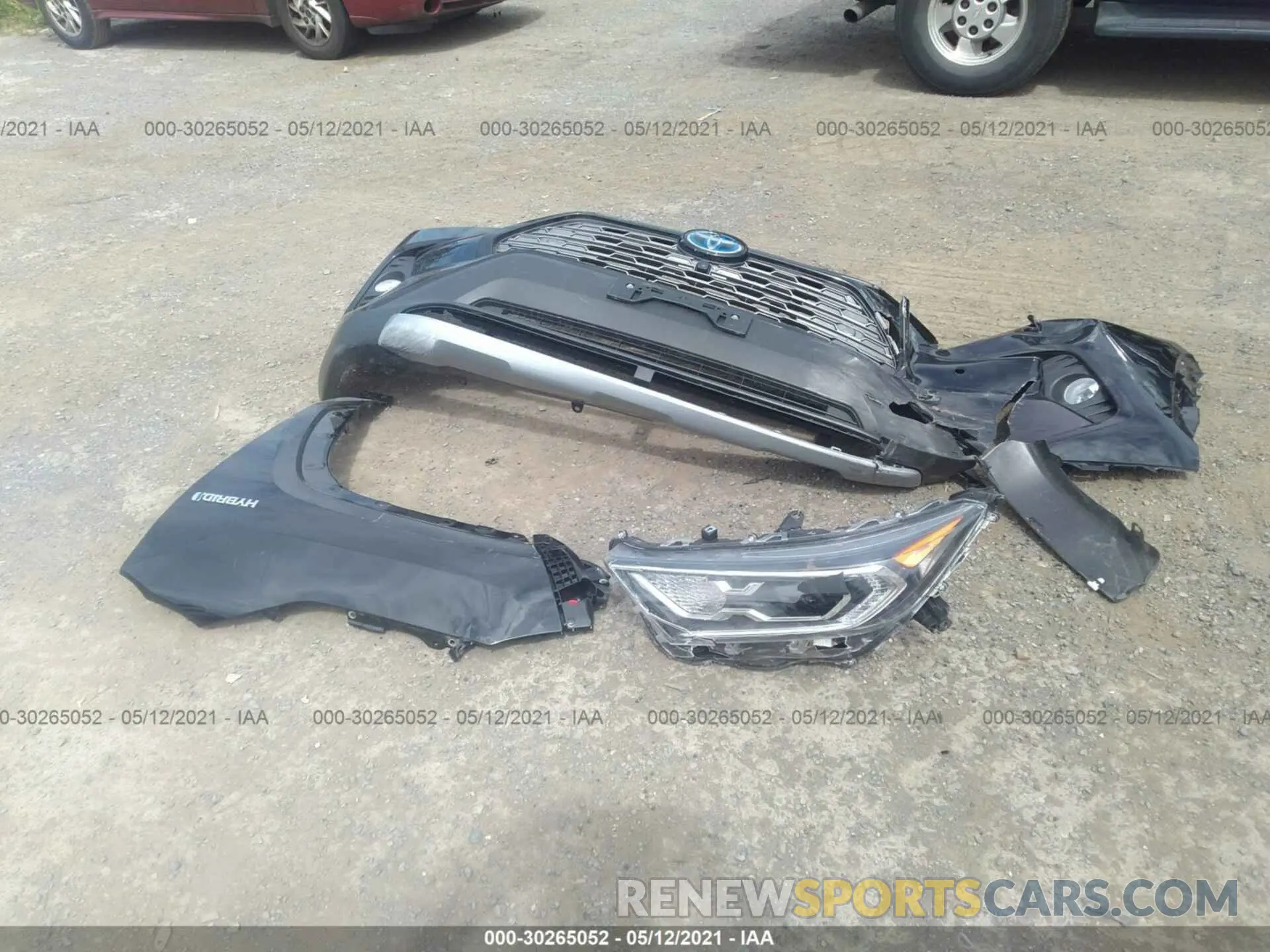 12 fotografías del automóvil dañado 2T3DWRFV4KW006891 TOYOTA RAV4 2019
