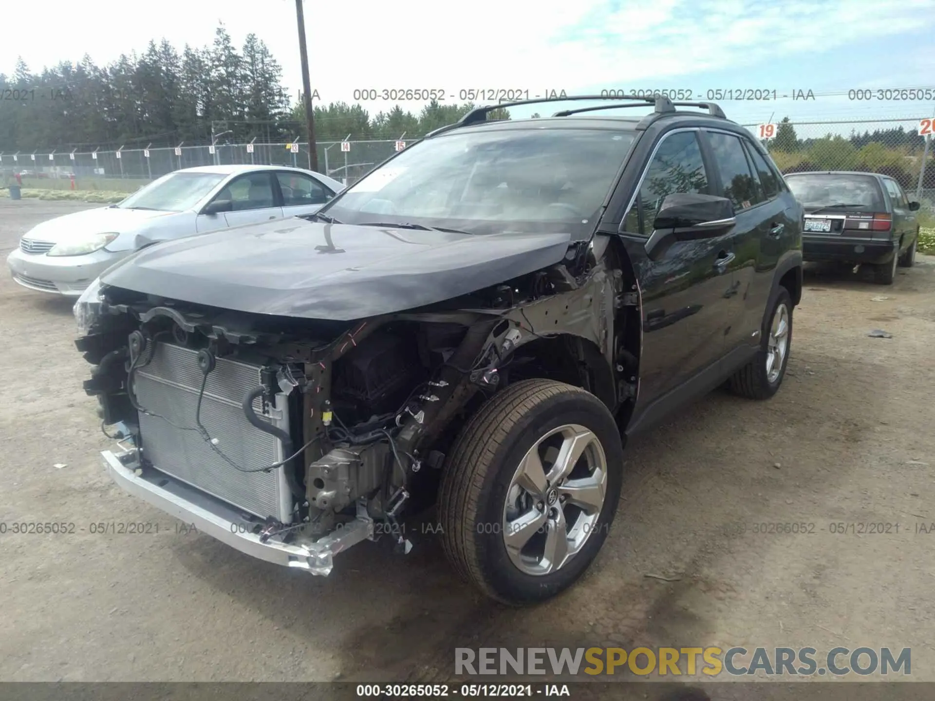 2 fotografías del automóvil dañado 2T3DWRFV4KW006891 TOYOTA RAV4 2019