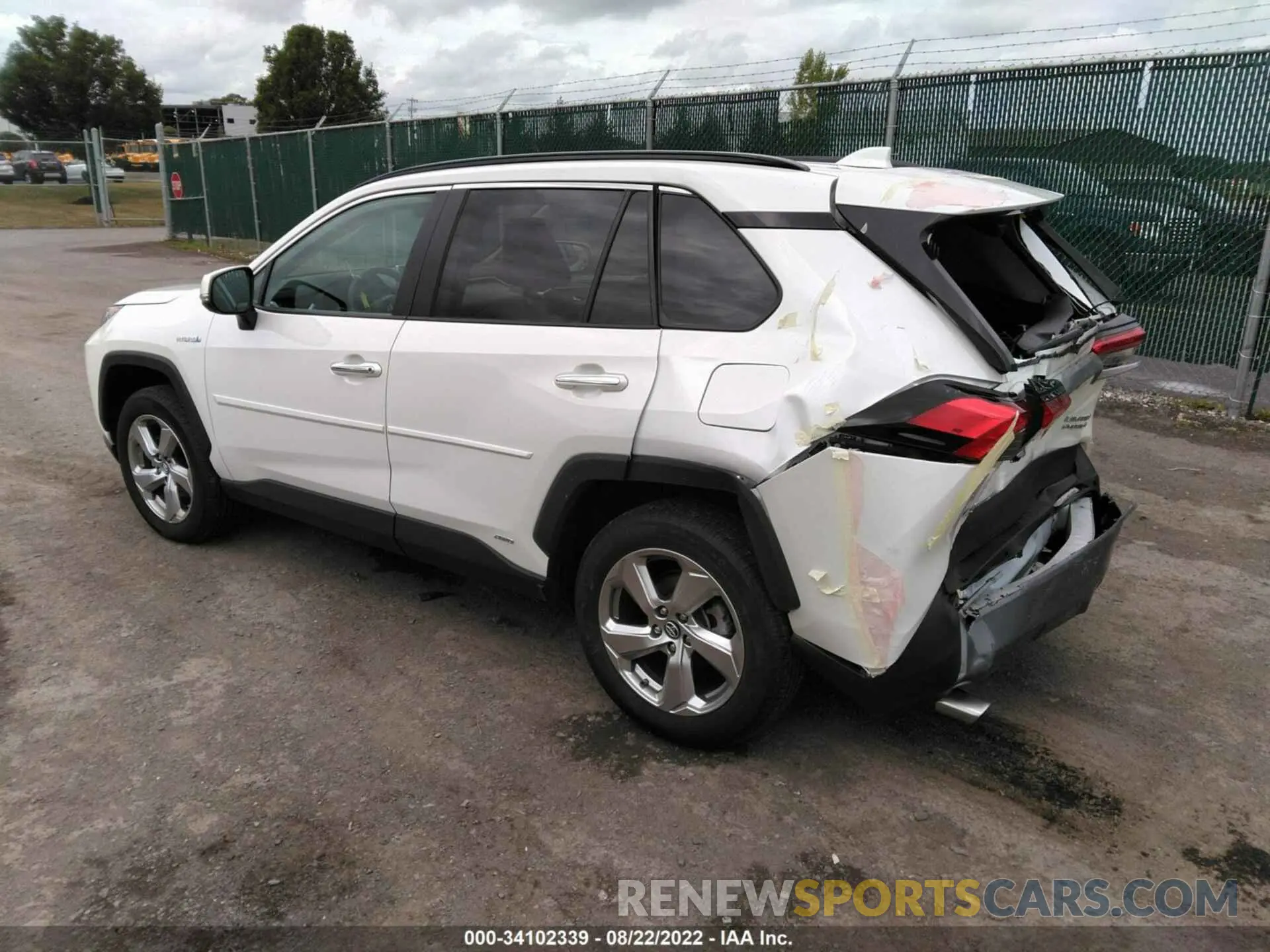 3 fotografías del automóvil dañado 2T3DWRFV4KW018703 TOYOTA RAV4 2019