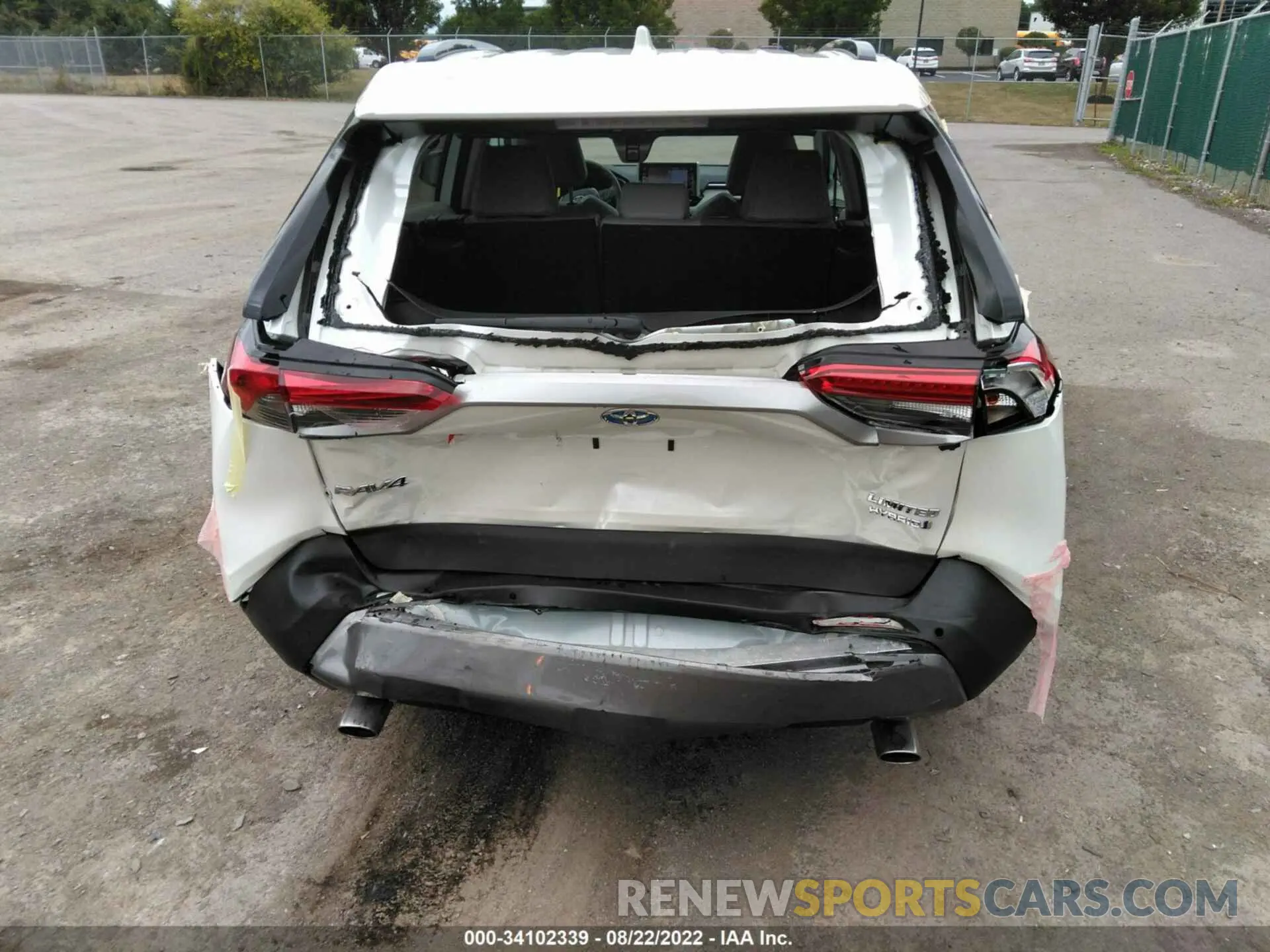 6 fotografías del automóvil dañado 2T3DWRFV4KW018703 TOYOTA RAV4 2019