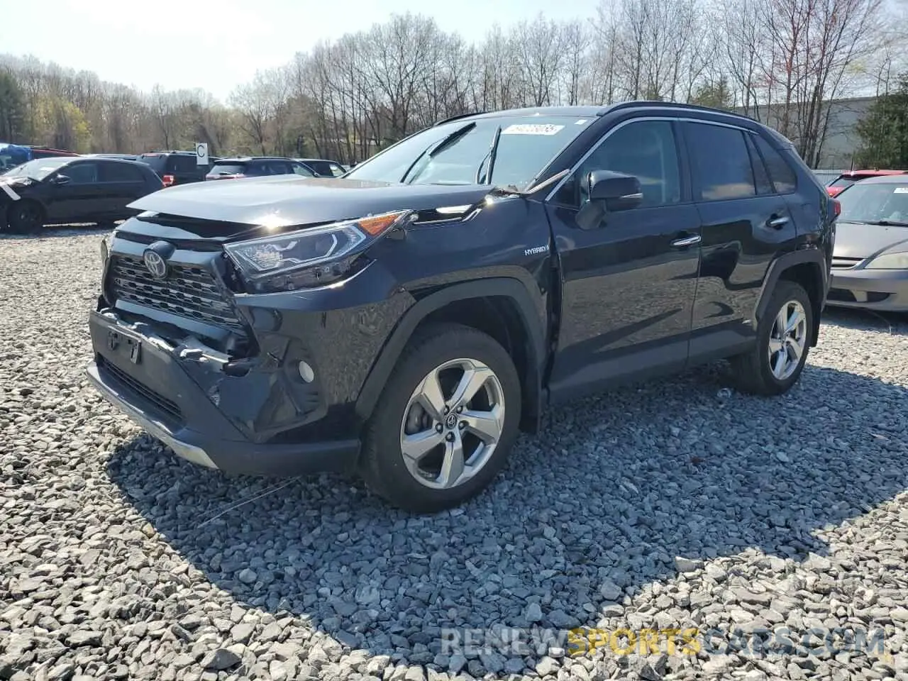 1 fotografías del automóvil dañado 2T3DWRFV6KW023515 TOYOTA RAV4 2019