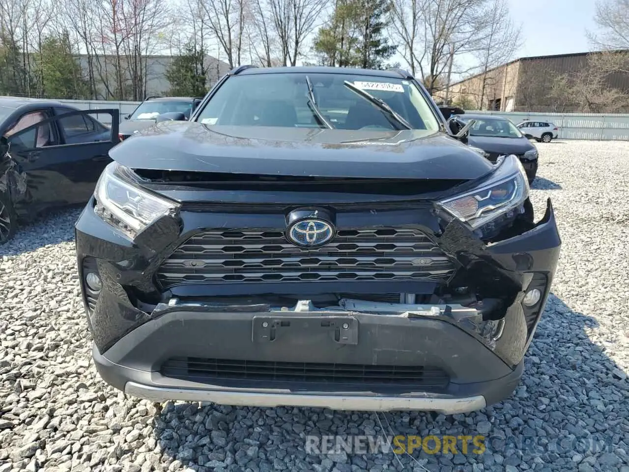 5 fotografías del automóvil dañado 2T3DWRFV6KW023515 TOYOTA RAV4 2019
