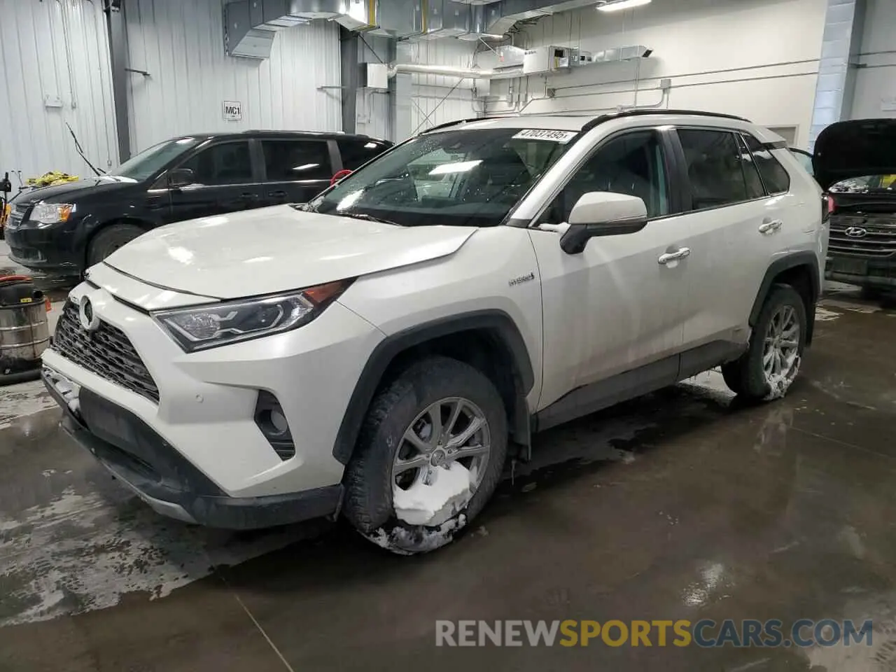 1 fotografías del automóvil dañado 2T3DWRFV8KW002391 TOYOTA RAV4 2019