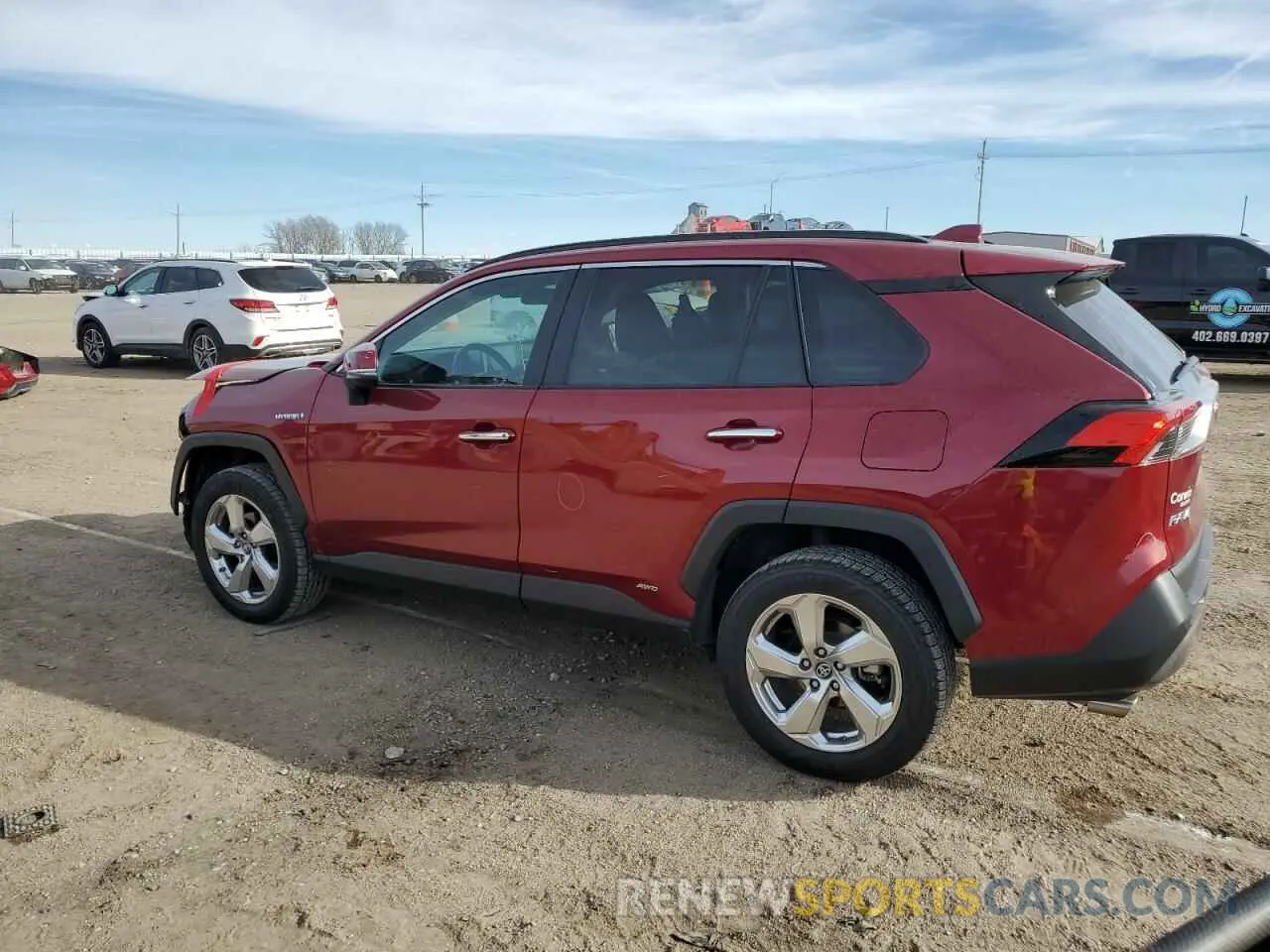 2 fotografías del automóvil dañado 2T3DWRFV8KW028473 TOYOTA RAV4 2019