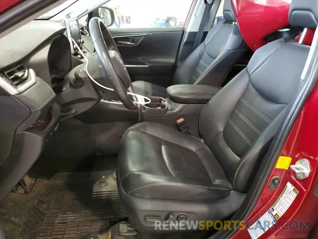 7 fotografías del automóvil dañado 2T3DWRFV8KW028473 TOYOTA RAV4 2019