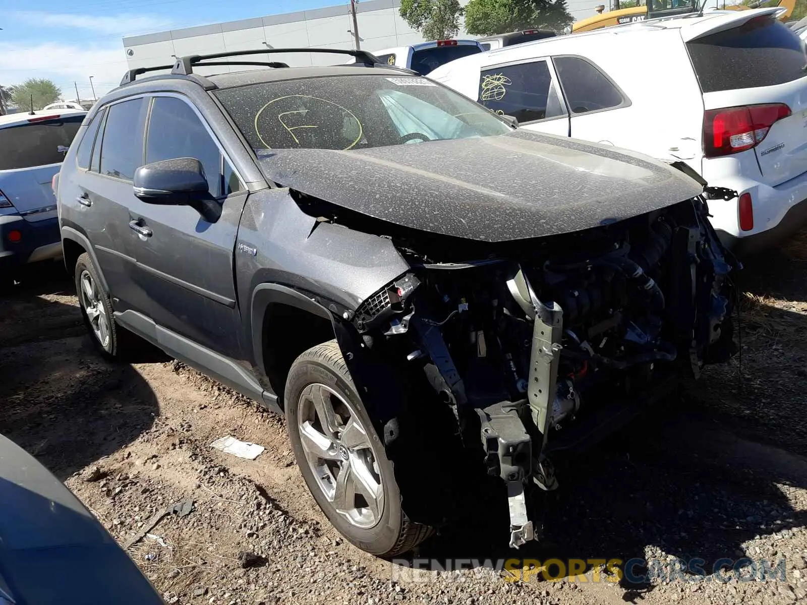 1 fotografías del automóvil dañado 2T3DWRFV9KW042477 TOYOTA RAV4 2019