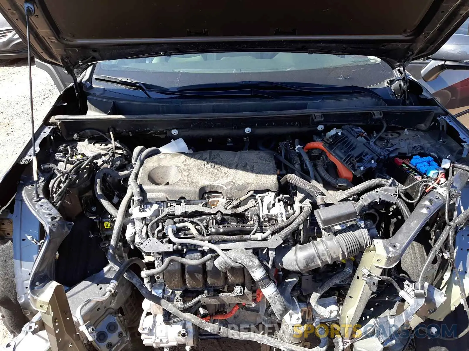 7 fotografías del automóvil dañado 2T3DWRFV9KW042477 TOYOTA RAV4 2019