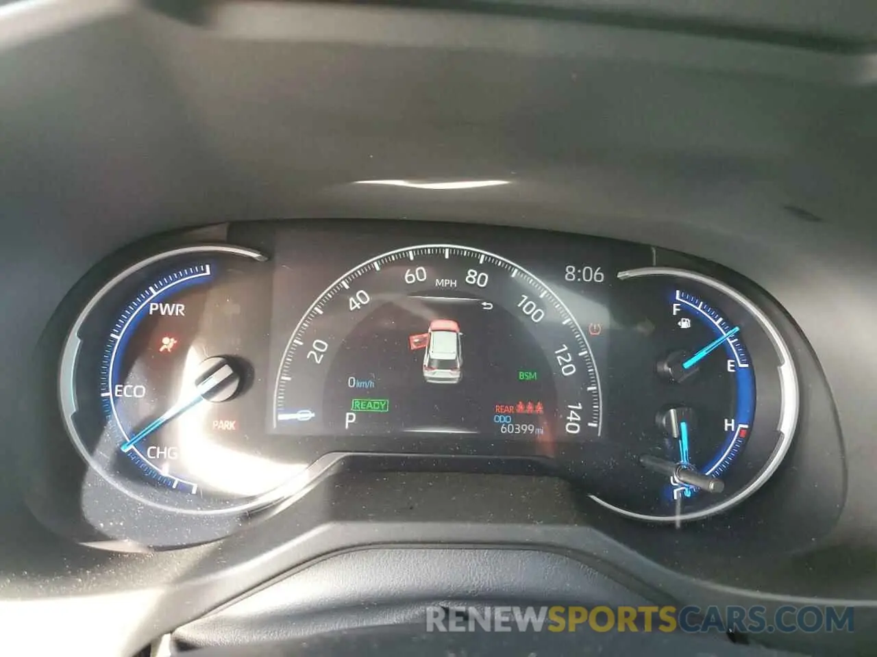 9 fotografías del automóvil dañado 2T3EWRFV2KW003413 TOYOTA RAV4 2019