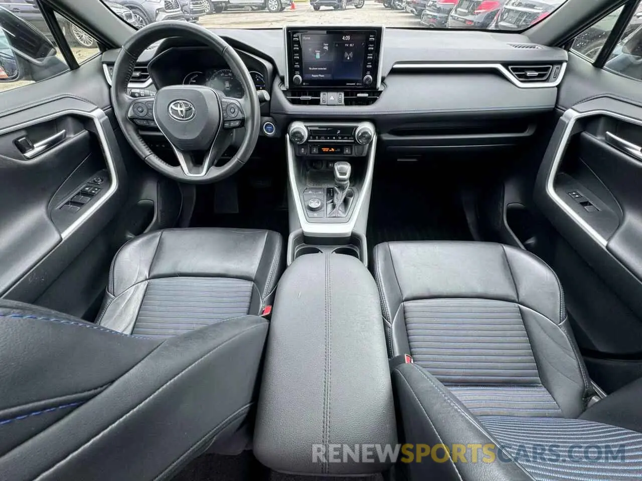 9 fotografías del automóvil dañado 2T3EWRFV2KW038629 TOYOTA RAV4 2019