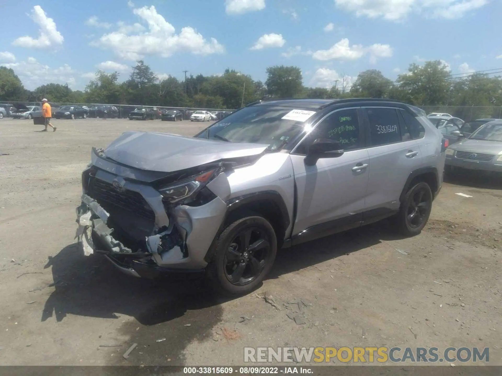 2 fotografías del automóvil dañado 2T3EWRFV5KW036924 TOYOTA RAV4 2019
