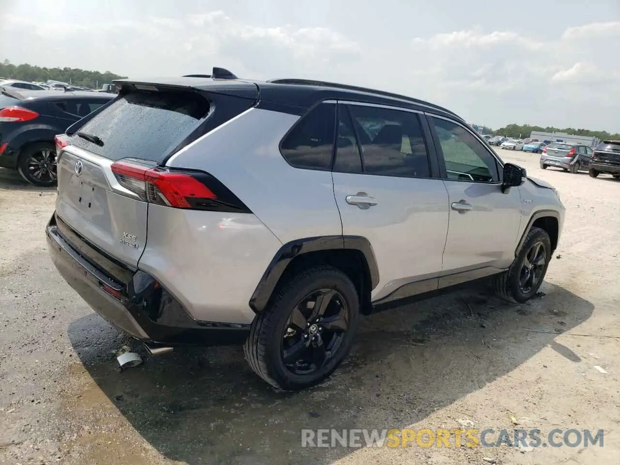 3 fotografías del automóvil dañado 2T3EWRFV8KW012147 TOYOTA RAV4 2019