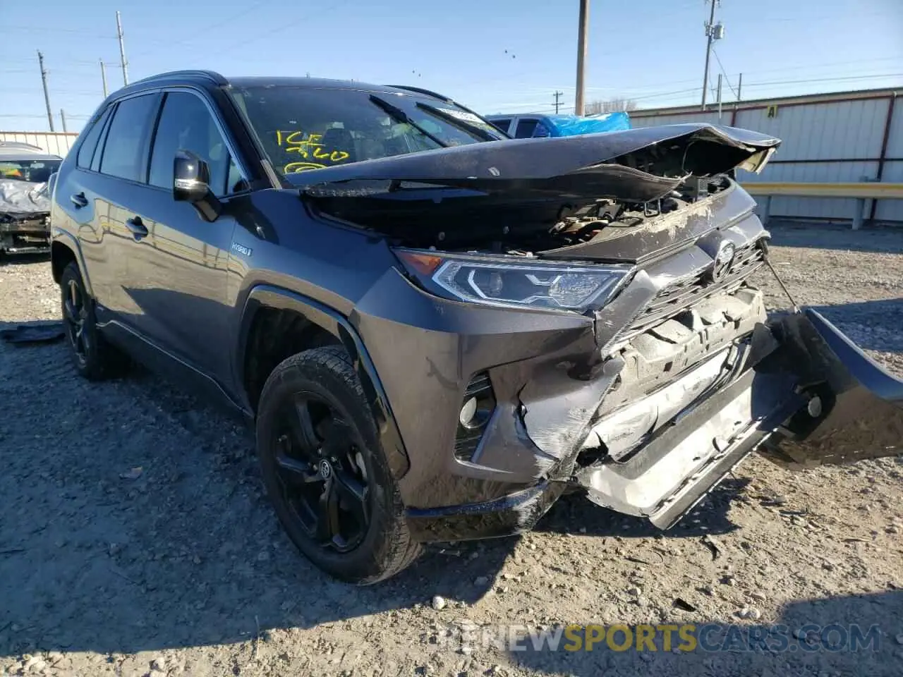 1 fotografías del automóvil dañado 2T3EWRFV8KW013590 TOYOTA RAV4 2019