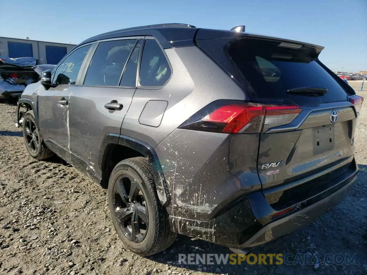 3 fotografías del automóvil dañado 2T3EWRFV8KW013590 TOYOTA RAV4 2019
