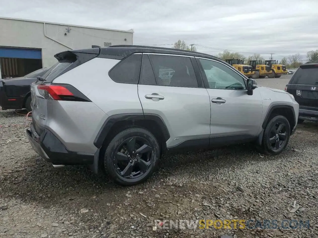 3 fotografías del automóvil dañado 2T3EWRFV8KW025609 TOYOTA RAV4 2019