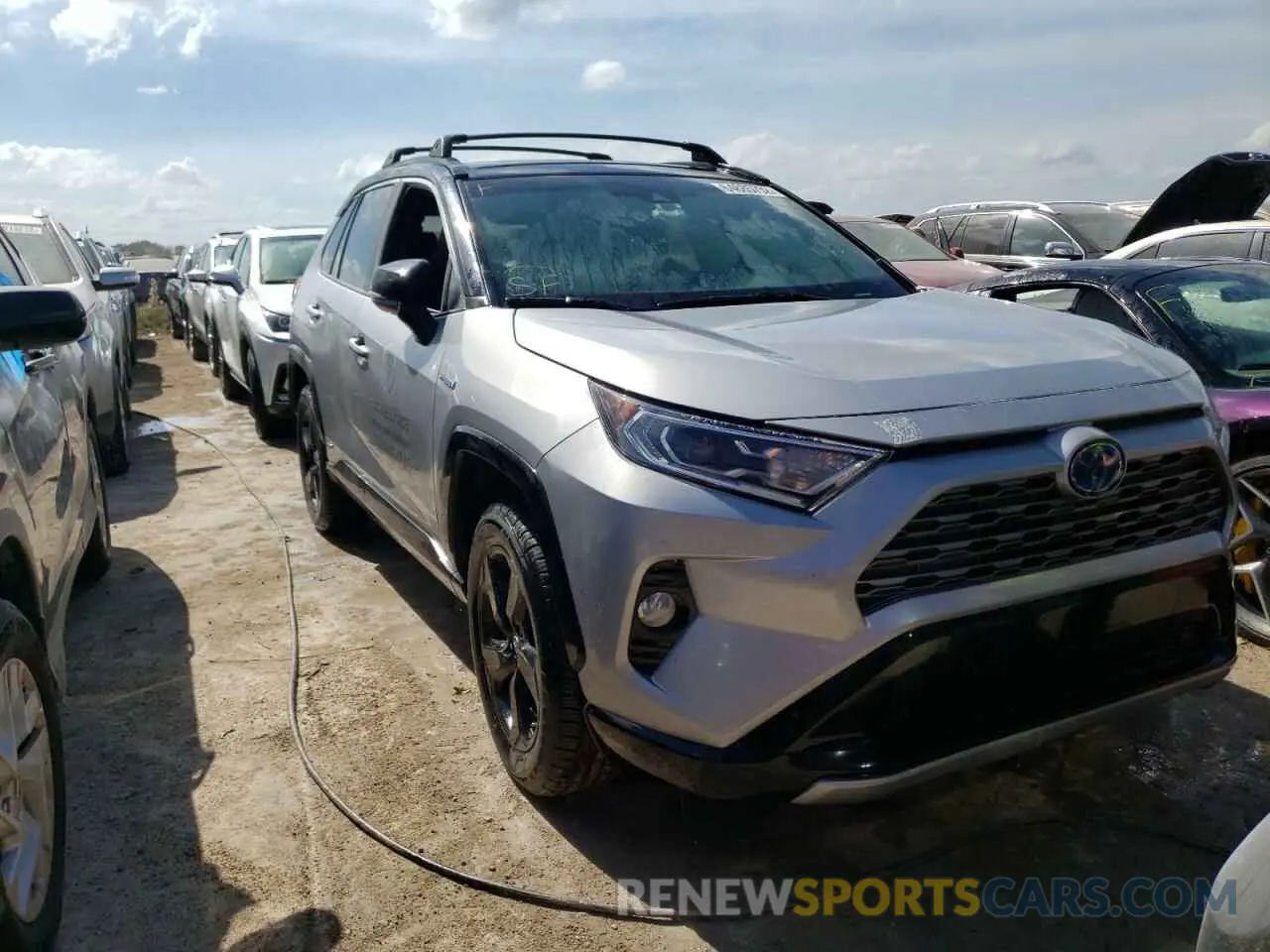 1 fotografías del automóvil dañado 2T3EWRFV8KW034004 TOYOTA RAV4 2019