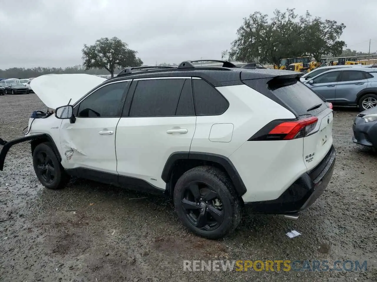 2 fotografías del automóvil dañado 2T3EWRFVXKW034442 TOYOTA RAV4 2019