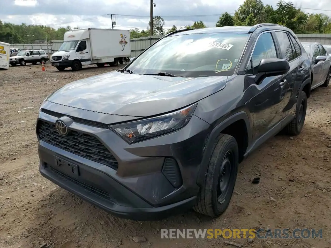 2 fotografías del automóvil dañado 2T3F1RFV0KC039444 TOYOTA RAV4 2019