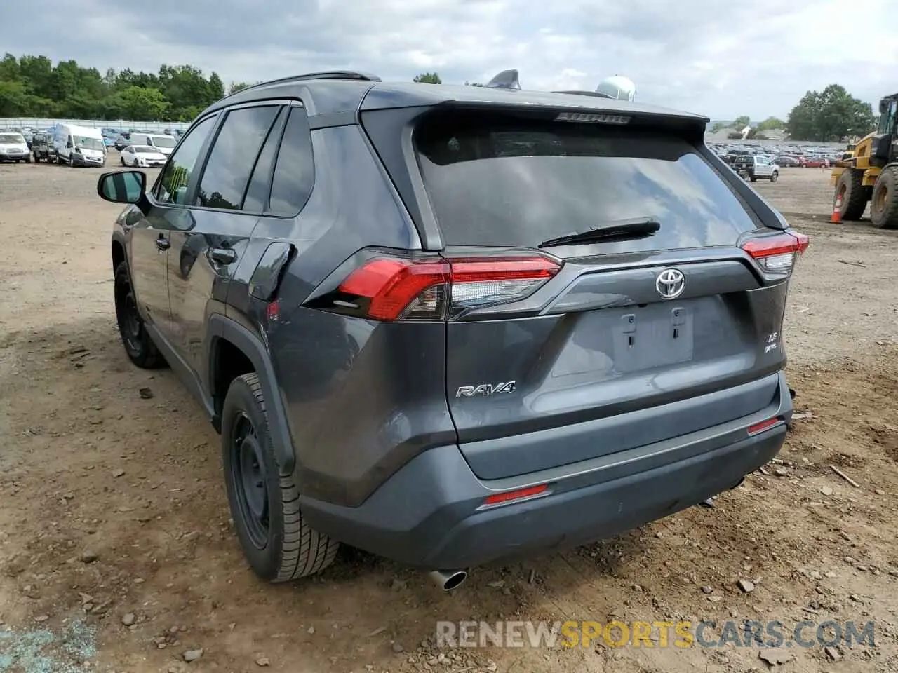 3 fotografías del automóvil dañado 2T3F1RFV0KC039444 TOYOTA RAV4 2019