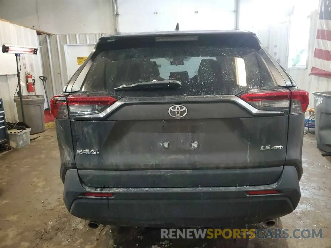 6 fotografías del automóvil dañado 2T3F1RFV0KC045406 TOYOTA RAV4 2019