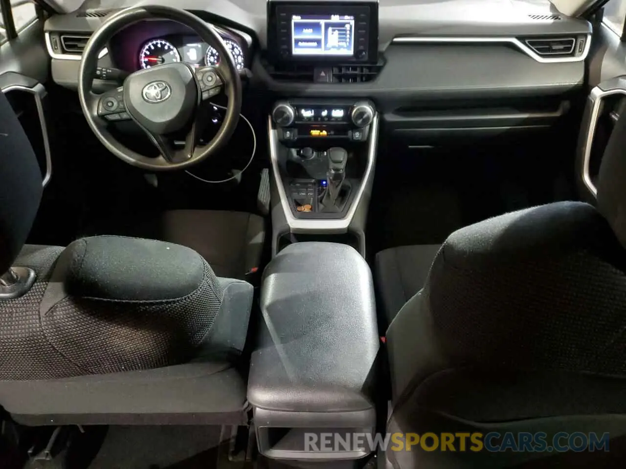 8 fotografías del automóvil dañado 2T3F1RFV0KC045406 TOYOTA RAV4 2019