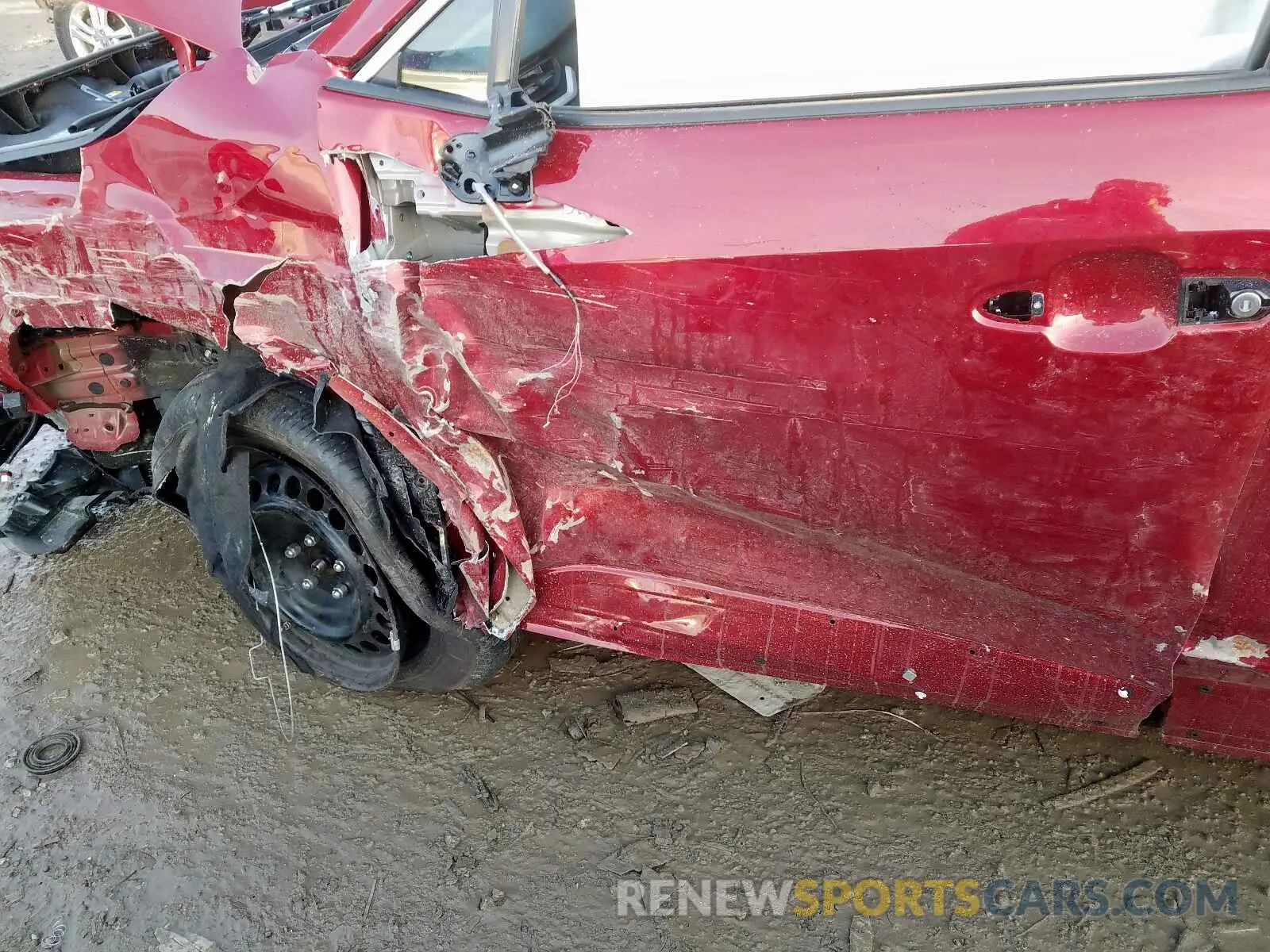 10 fotografías del automóvil dañado 2T3F1RFV0KW078727 TOYOTA RAV4 2019